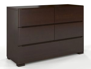Komoda drewniana 5 szuflad Inca 4S – Palisander