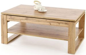 Ława prostokątna z podnoszonym blatem dąb artisan G1-K61