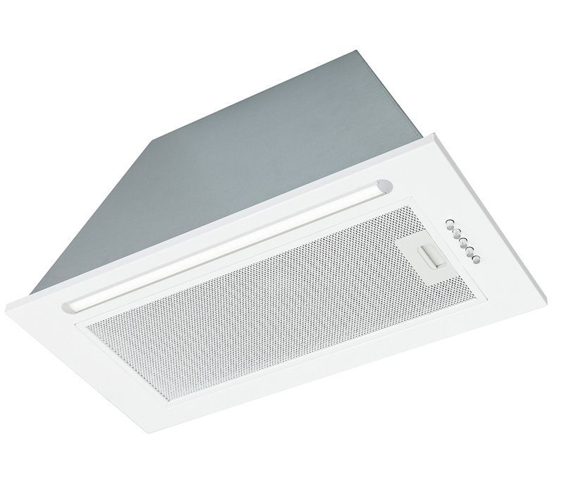 TOFLESZ LINEA BRAVO 90CM BIAŁY OKAP DO ZABUDOWY – wydajność 500m3/h, nowoczesny design, stal malowana proszkowo