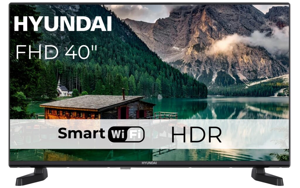 Telewizor Hyundai FHD 40'' Smart Wi-Fi FLM40TS349SMART - LED, Full HD, 102 cm