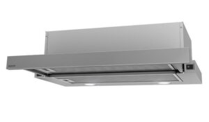 MAAN Okap do zabudowy Corona 60 – 3 prędkości, INOX, średnica wylotu 120 mm
