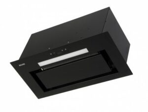 MAAN ARES 60 SOFT TOUCH – okap do zabudowy, czarny, 60 cm, stal malowana/szkło hartowane