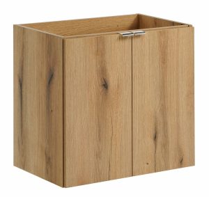 Szafka łazienkowa pod umywalkę w kolorze dębu – Dafo 10X 50 cm