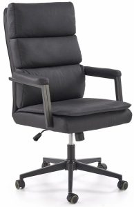 Nowoczesny czasrny fotel obrotowy W4-E16