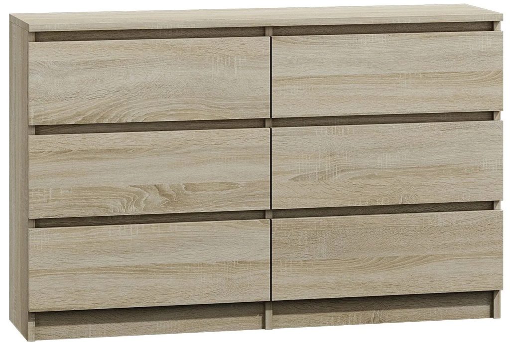 Duża Komoda Dąb Sonoma R5-S24 – nowoczesny design, funkcjonalność, wysoka jakość