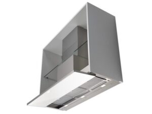 FALMEC Move 90 – okap kuchenny do zabudowy, 800 m³/h, stal inox, szkło hartowane, biały