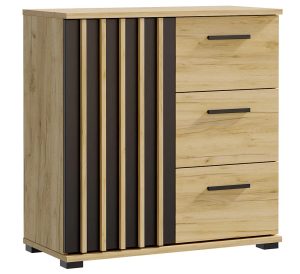 Komoda Z Lamelami Na Nóżkach E6-P65