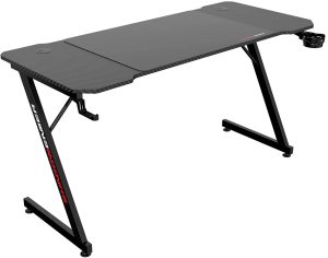 Biurko czarne gamingowe 140 cm H7-M70