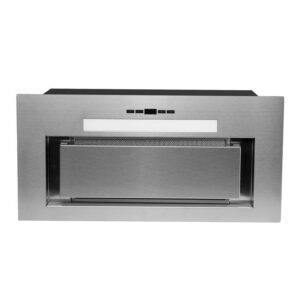 MAAN ARES M 60 SOFT TOUCH SATYNA – okap do zabudowy, wyciąg, stal malowana, szkło hartowane
