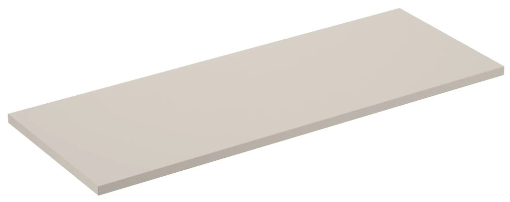 Beżowy blat do szafek łazienkowych 120 cm – Edar 5X