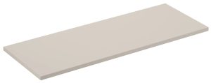 Beżowy blat do szafek łazienkowych 120 cm – Edar 5X