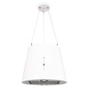 Toflesz OK-4 ODYSSEY Biały – okap wyspowy na linkach, 40 cm, 850 m3/h, stal malowana proszkowo