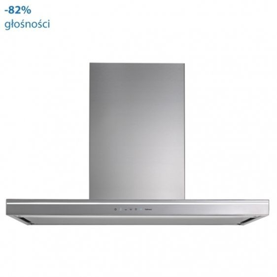FALMEC Lumina NRS 120 Inox – okap przyścienny, stal inox, technologia NRS