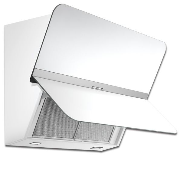 FALMEC FLIPPER 55 – okap przyścienny, sterowanie elektroniczne, biały mat, 55 cm