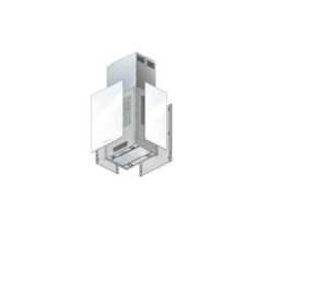 FALMEC Laguna Panel Isola 90 – przyścienny, stal inox, 90 cm