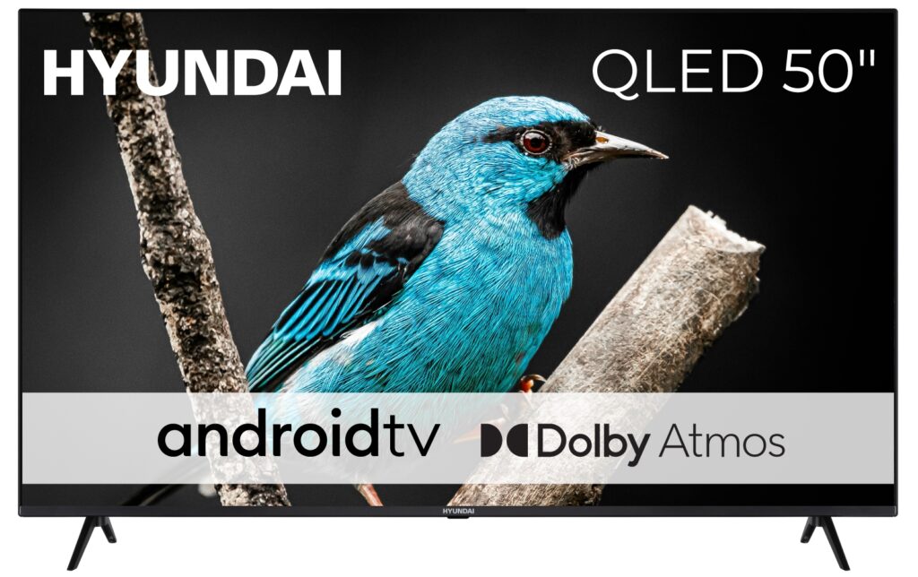 Telewizor Hyundai QLED 50'' 4K Android Wi-Fi Bluetooth - LED, 50 cali, QLED