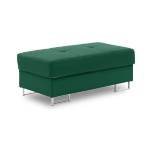 Pufa otwierana, siedzisko, Bellezza, 108x57x43 cm, butelkowa zieleń