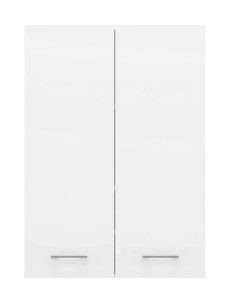 Łazienkowa Szafka Biały Ścienna Mat L7-M46 – nowoczesny design, funkcjonalność, 64 cm szerokości, płyta meblowa