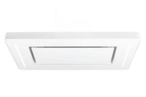 Toflesz Magnum okap sufitowy 90 cm, biały mat, 850 m3/h, energooszczędne oświetlenie LED