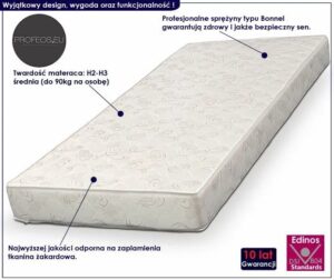 Materac do spania B1-N16 – zdrowy sen, średnia twardość H2-H3, 160×200 cm, sprężyny Bonell