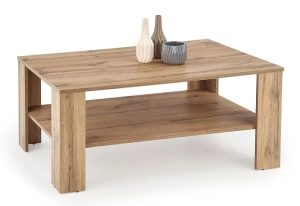 Modernistyczna Ława W7-G82 – funkcjonalna, minimalistyczna, kolor dąb votan, 110x65x53 cm, MDF