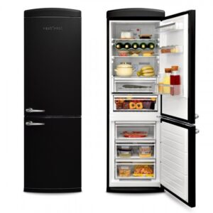 VESTFROST VR-FB373-2E2BM Chłodziarko-zamrażarka wolnostojąca – NoFrost Multi, Ion Tech, czarny matowy