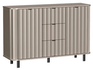 Nowoczesna komoda z 3 szufladami glina M2-E58
