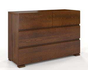 Komoda drewniana z szufladami Narcyx 3S – Orzech