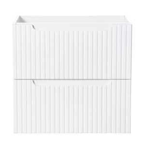 Biała szafka pod umywalkę z szufladami – Dafo 11X 50 cm