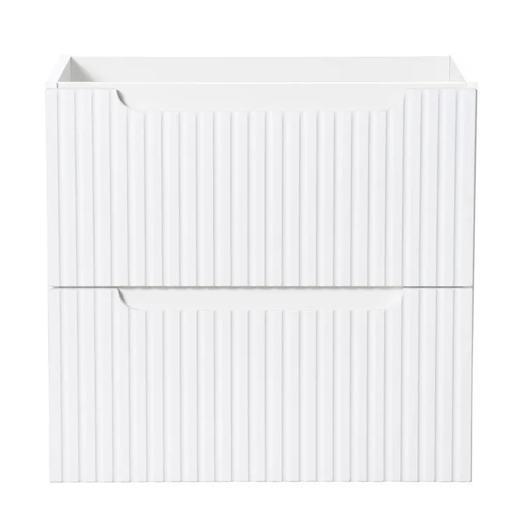 Biała szafka pod umywalkę z szufladami – Dafo 11X 50 cm