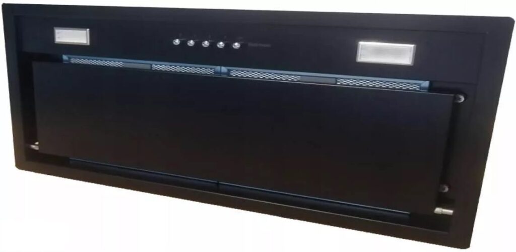 FALMEC Built-in Max Evo 70 – wyciąg szczelinowy, 600 m³/h, czarny, stal lakierowana