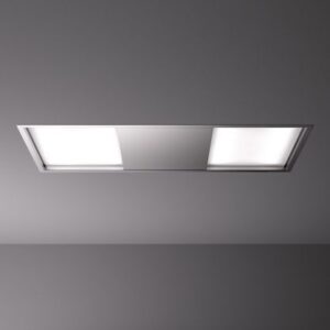 FALMEC Skema 120 Inox – wyciąg szczelinowy, sufitowy, metalowy filtr, oświetlenie LED