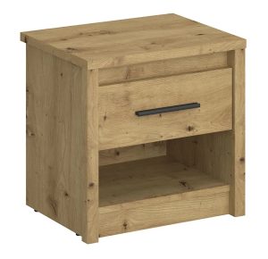Klasyczna Szafka Nocna Z Szufladą Dąb Artisan T1-T59