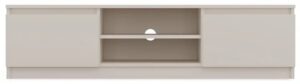 Niska szafka RTV kaszmir Amida 3X 140 cm – nowoczesny design, wysoka funkcjonalność, laminowana płyta E1
