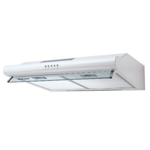 Okap kuchenny, pochłaniacz, podszafkowy, 60 cm, Berdsen, BE-10-A, biały