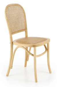 Rattanowe krzesło do jadalni boho – Riwale