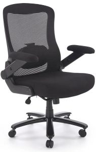Fotel czarny obrotowy do biura D1-F77