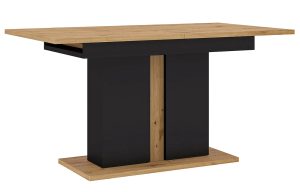 Stół rozkładany dąb artisan – Everol 12X – nowoczesny design, stabilna konstrukcja, praktyczny rozkładany blat