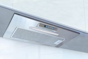 Okap podszafkowy Berg Inset Gest LED Insoppogix6002 – wydajność 850 m3/h, srebrny inox