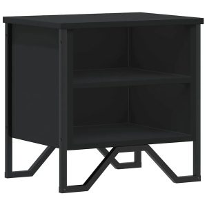 Czarna szafka nocna w stylu loft – Arobello