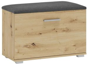 Na buty szafka z siedziskiem – dąb artisan L9-D34