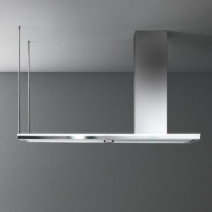 FALMEC Lumen Isola 175 Prawy – okap wyspowy, stal inox, 800 m³/h, oświetlenie LED