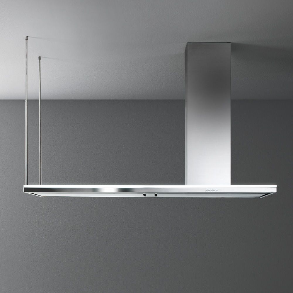 FALMEC Lumen Isola 175 Prawy – okap wyspowy, stal inox, 800 m³/h, oświetlenie LED