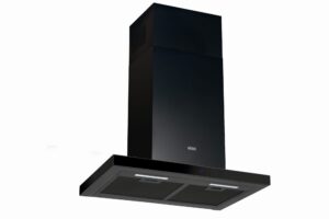 Okap Berg T-Line Black 60 – przyścienny, wydajność 713 m3/h, czarny, z elektronicznym sterowaniem