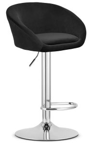 Czarny hoker barowy C6-L21