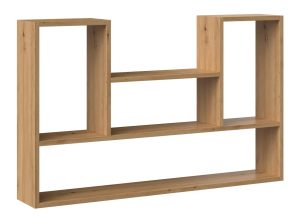 Skandynawski Regał Wiszący Dąb Artisan W3-G41 – 5 półek, uniwersalny kolor, wysoka trwałość