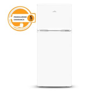 Lodówka ETA top 120 cm / 50 cm – dwudrzwiowa, oświetlenie LED, biała
