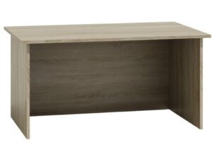 Biurko do pokoju – nowoczesna konstrukcja, dąb sonoma, 120x60x75 cm