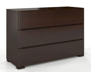 Komoda drewniana 3 szuflady Inca 2S – Palisander