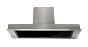 TOFLESZ LUMINO 60CM OKAP PODSZAFKOWY INOX – elegancka forma, czarne szkło, 850m3/h
